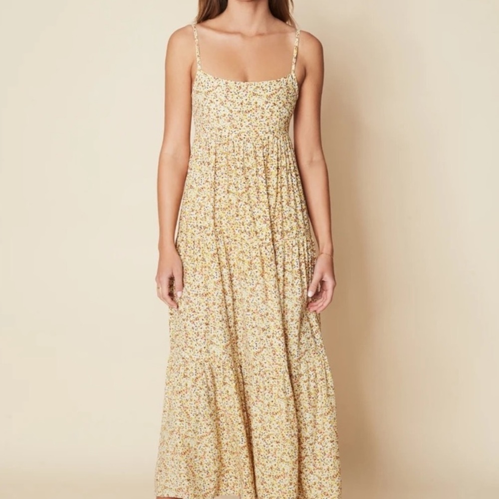 FAITHFULL THE BRAND Corvina Midi Dress